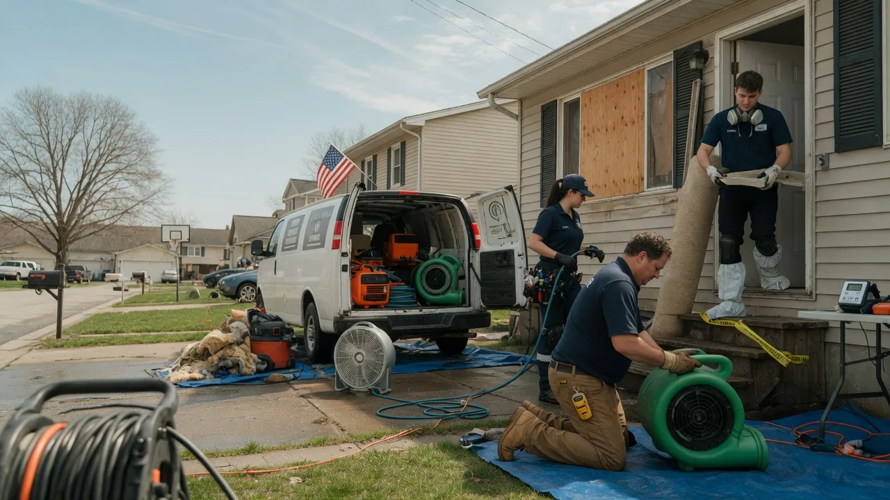 Water Damage Restoration in Sabula, IA near me